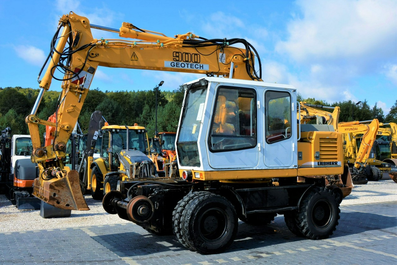 Liebherr A 900 ZW Litronic Koparka + Kolej - מחפר גלגלים: תמונה 1 Liebherr A 900 ZW Litronic Koparka + Kolej - מחפר גלגלים: תמונה 1