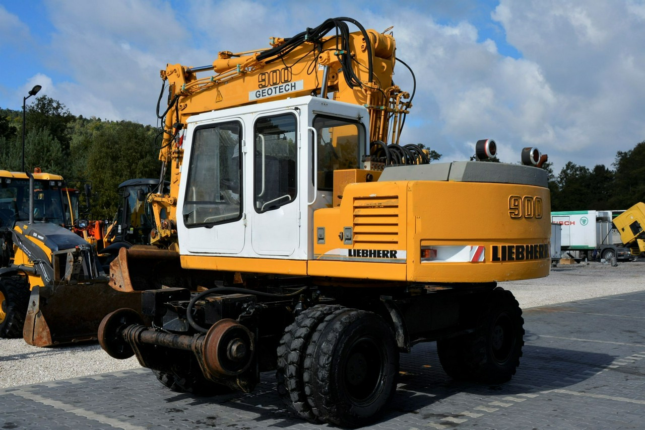 Liebherr A 900 ZW Litronic Koparka + Kolej - מחפר גלגלים: תמונה 5 Liebherr A 900 ZW Litronic Koparka + Kolej - מחפר גלגלים: תמונה 5