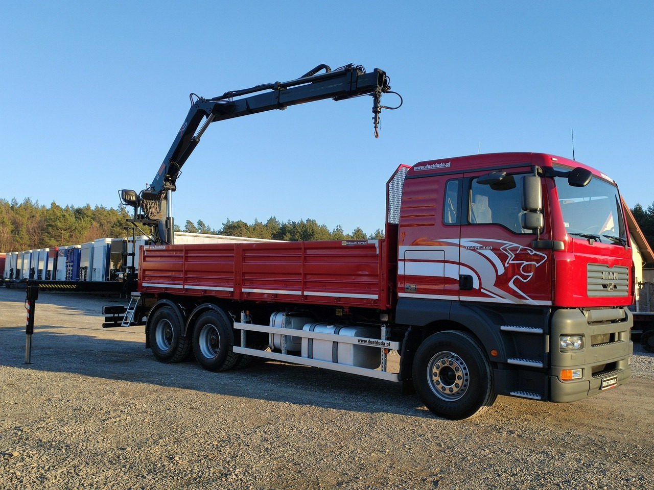 MAN Man 26.440 6x4 HDS HIAB 166 B-3 DUO Wywrotka Meiller 2-stronna - מזהיר, משאית מנוף: תמונה 4 MAN Man 26.440 6x4 HDS HIAB 166 B-3 DUO Wywrotka Meiller 2-stronna - מזהיר, משאית מנוף: תמונה 4
