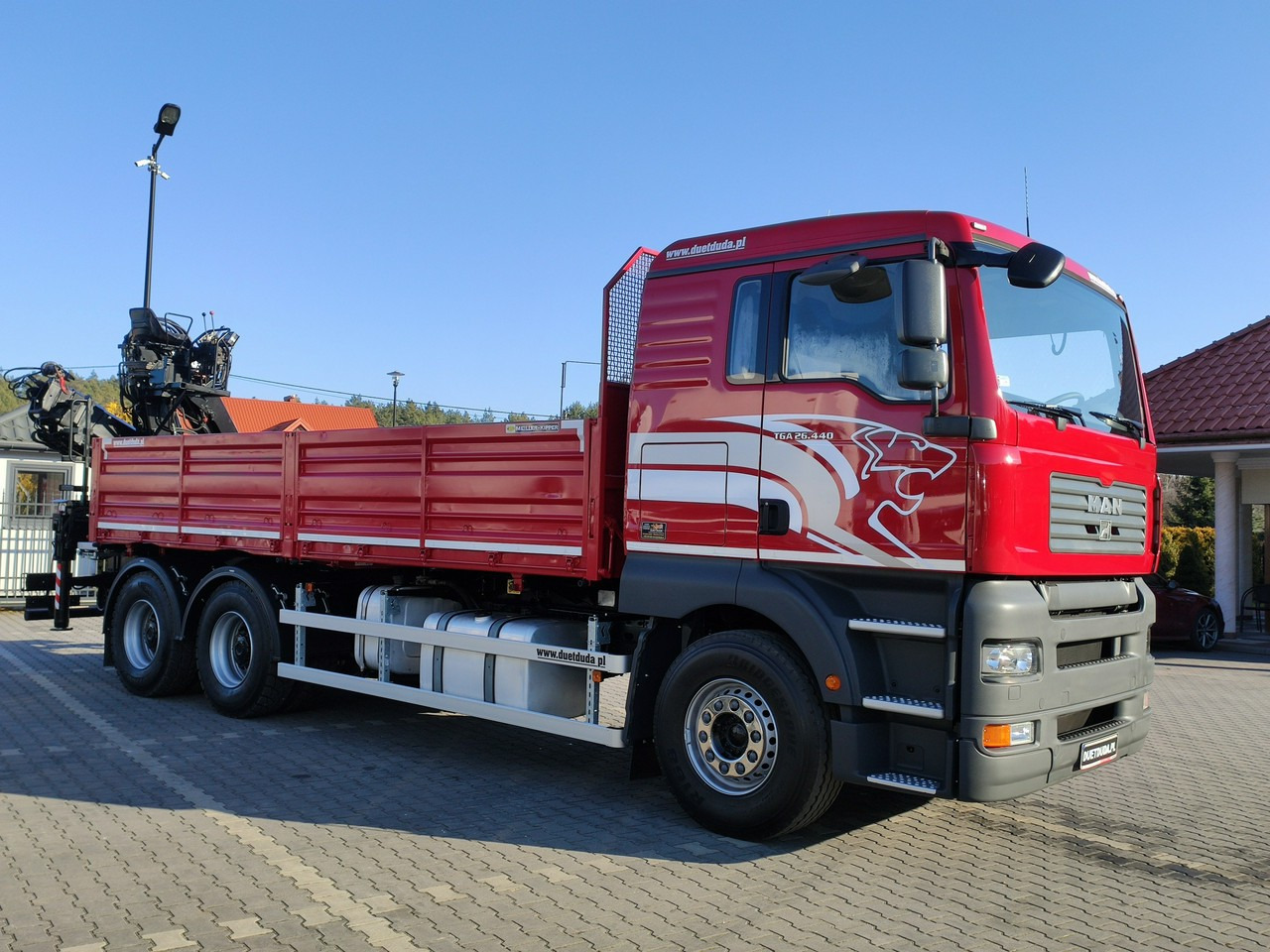 MAN Man 26.440 6x4 HDS HIAB 166 B-3 DUO Wywrotka Meiller 2-stronna - מזהיר, משאית מנוף: תמונה 5 MAN Man 26.440 6x4 HDS HIAB 166 B-3 DUO Wywrotka Meiller 2-stronna - מזהיר, משאית מנוף: תמונה 5