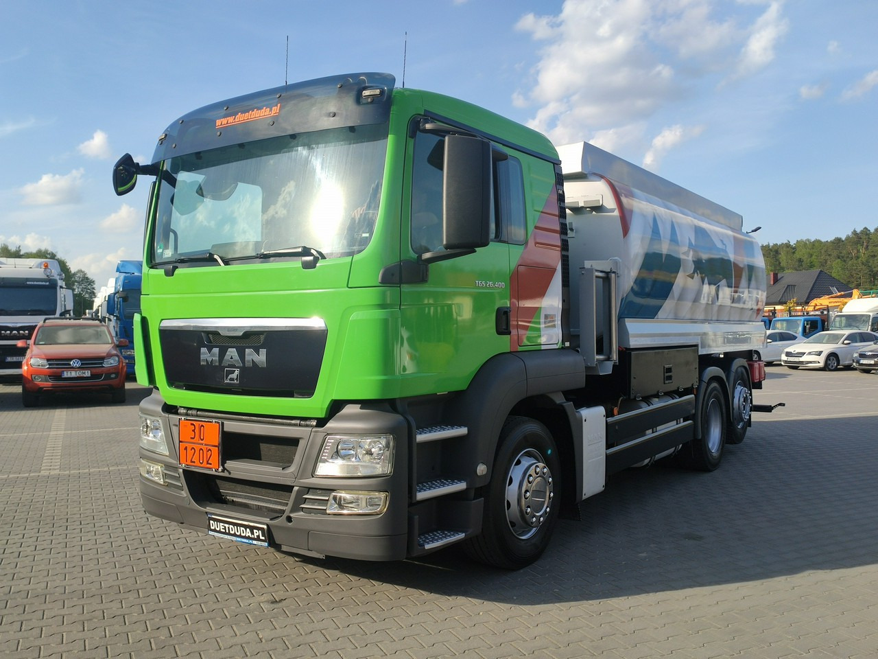 משאית מכל MAN TGA 26.400 Autocysterna z Dystrybucją Ważne TDT: תמונה 45
