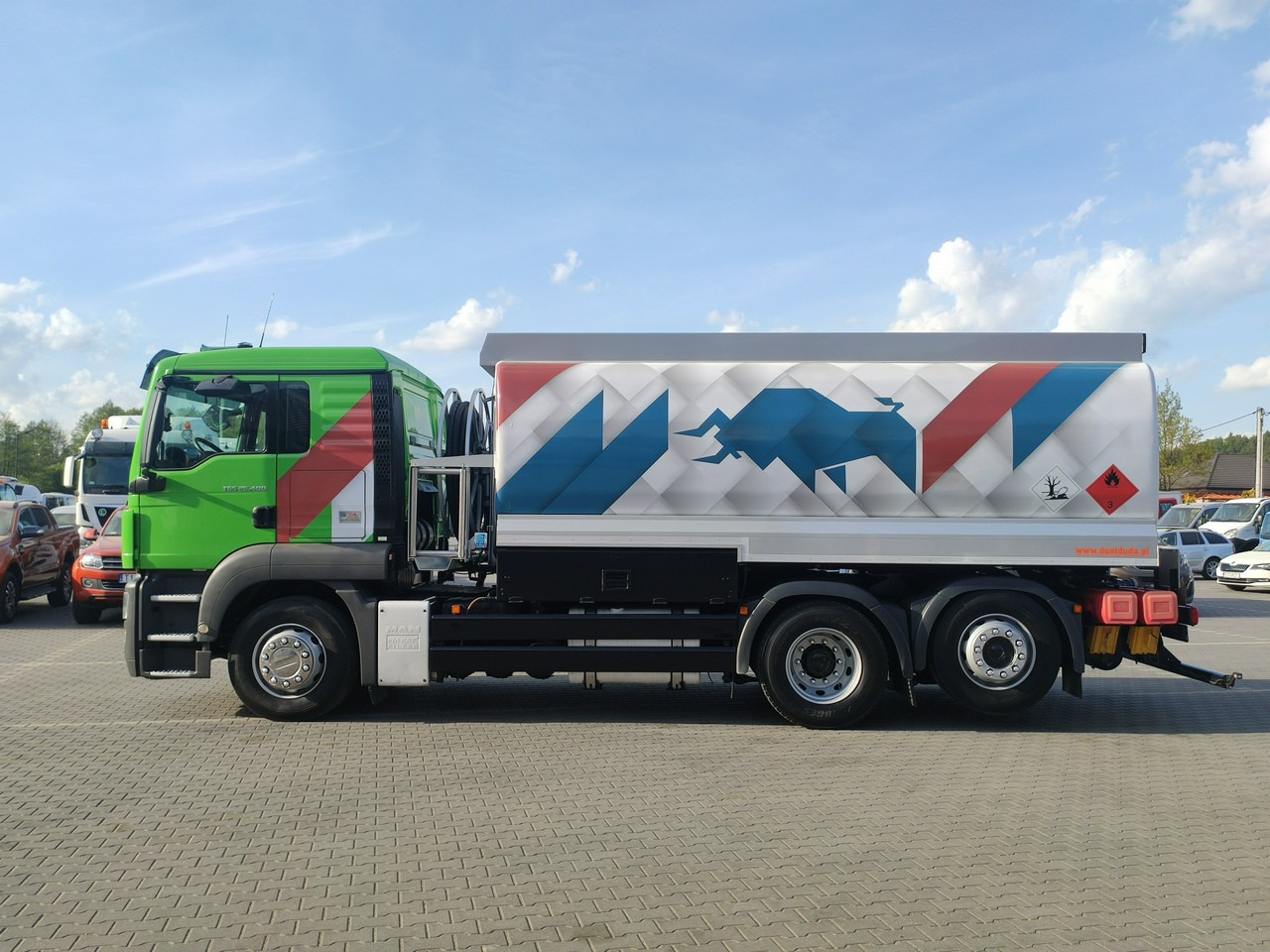 משאית מכל MAN TGA 26.400 Autocysterna z Dystrybucją Ważne TDT: תמונה 6