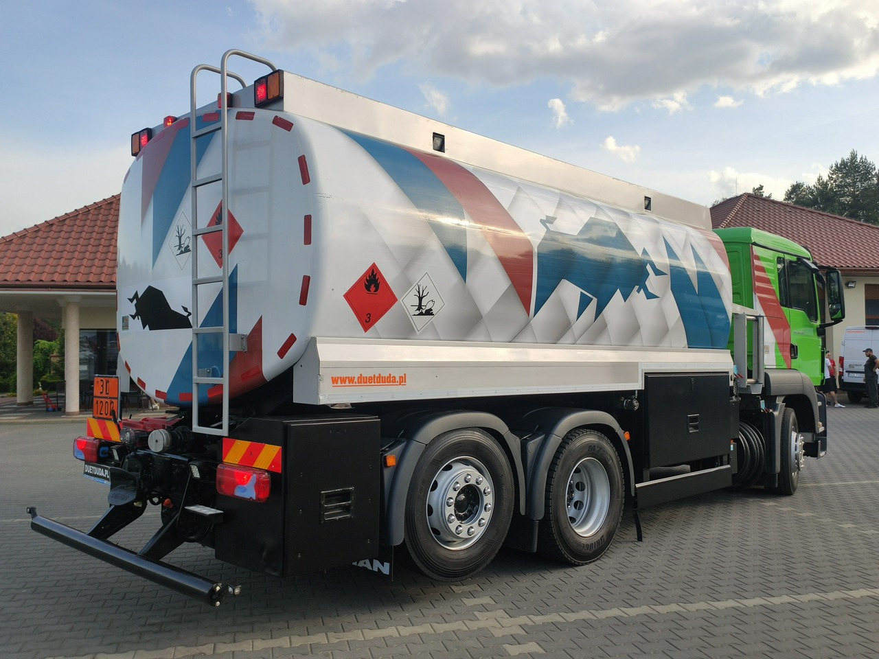 משאית מכל MAN TGA 26.400 Autocysterna z Dystrybucją Ważne TDT: תמונה 7