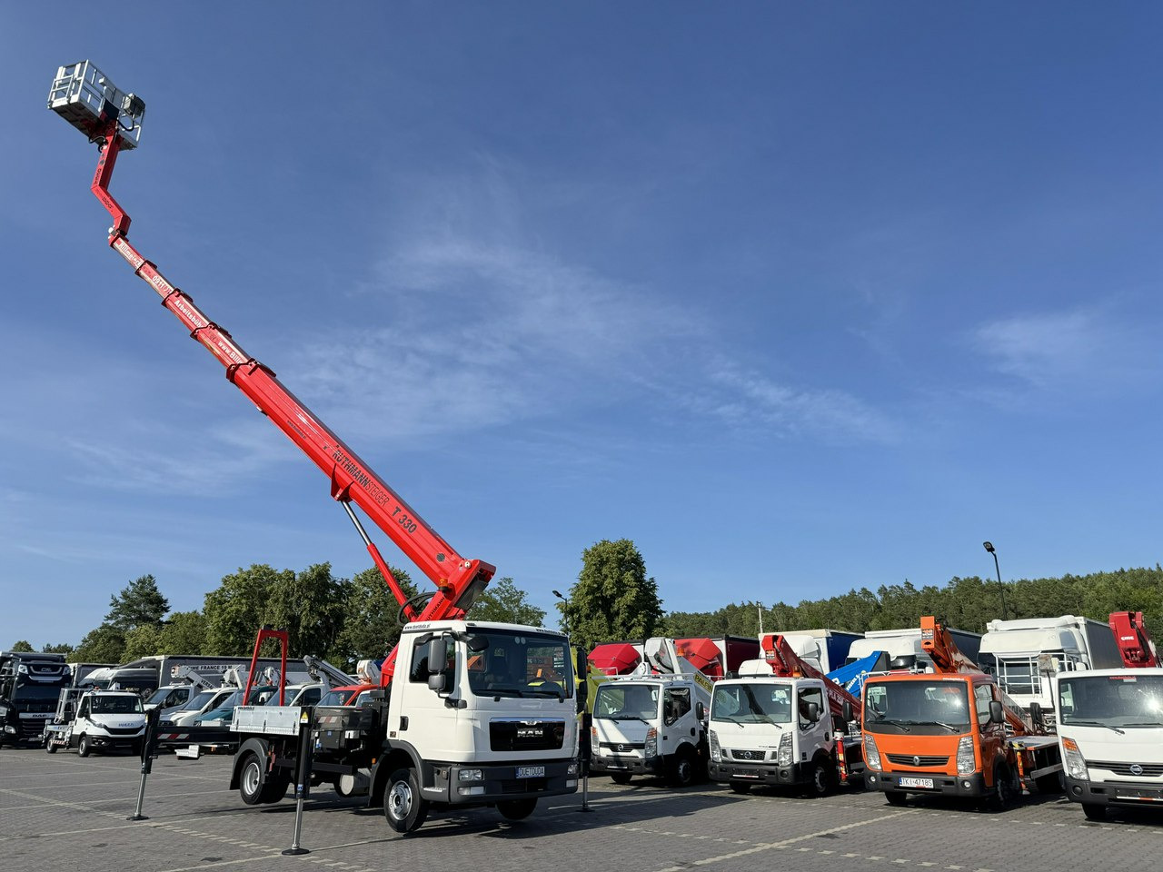 MAN TGL 7.150 Zwyżka Ruthmann T330 33-Metry DMC 7500KG 21m w Bok - פלטפורמה אווירית מותקנת על משאית: תמונה 5 MAN TGL 7.150 Zwyżka Ruthmann T330 33-Metry DMC 7500KG 21m w Bok - פלטפורמה אווירית מותקנת על משאית: תמונה 5