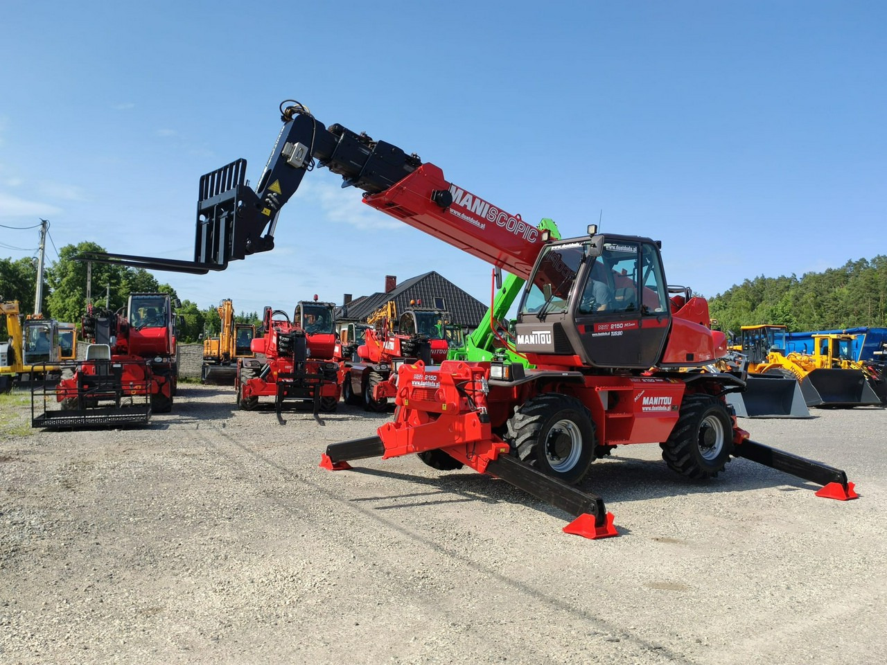 Manitou MRT 2150 ROTO Ładowarka Teleskopowa Obrotowa 2550 1850 1840 - מפעיל טלסקופי: תמונה 1 Manitou MRT 2150 ROTO Ładowarka Teleskopowa Obrotowa 2550 1850 1840 - מפעיל טלסקופי: תמונה 1