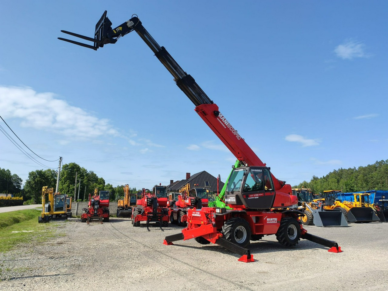 Manitou MRT 2150 ROTO Ładowarka Teleskopowa Obrotowa 2550 1850 1840 - מפעיל טלסקופי: תמונה 2 Manitou MRT 2150 ROTO Ładowarka Teleskopowa Obrotowa 2550 1850 1840 - מפעיל טלסקופי: תמונה 2