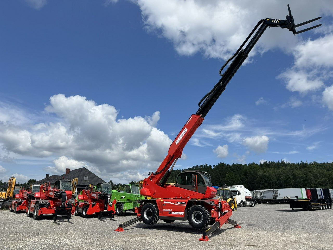 Manitou MRT 2150 + ROTO Ładowarka Teleskopowa Obrotowa 2550 - מפעיל טלסקופי: תמונה 1 Manitou MRT 2150 + ROTO Ładowarka Teleskopowa Obrotowa 2550 - מפעיל טלסקופי: תמונה 1
