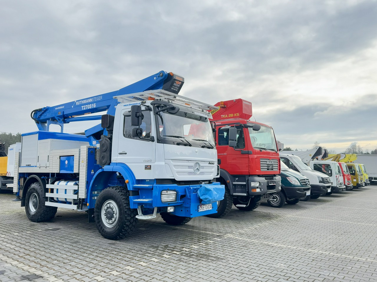 Mercedes AXOR 1829 4x4 Zwyżka RUTHMANN STEIGER T270S16 Podnośnik Koszowy - פלטפורמה אווירית מותקנת על משאית: תמונה 5 Mercedes AXOR 1829 4x4 Zwyżka RUTHMANN STEIGER T270S16 Podnośnik Koszowy - פלטפורמה אווירית מותקנת על משאית: תמונה 5