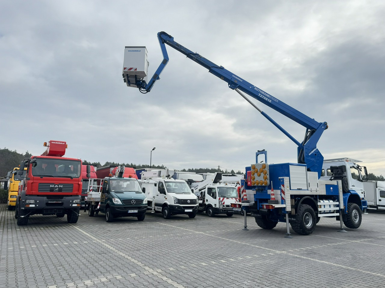 Mercedes AXOR 1829 4x4 Zwyżka RUTHMANN STEIGER T270S16 Podnośnik Koszowy - פלטפורמה אווירית מותקנת על משאית: תמונה 3 Mercedes AXOR 1829 4x4 Zwyżka RUTHMANN STEIGER T270S16 Podnośnik Koszowy - פלטפורמה אווירית מותקנת על משאית: תמונה 3