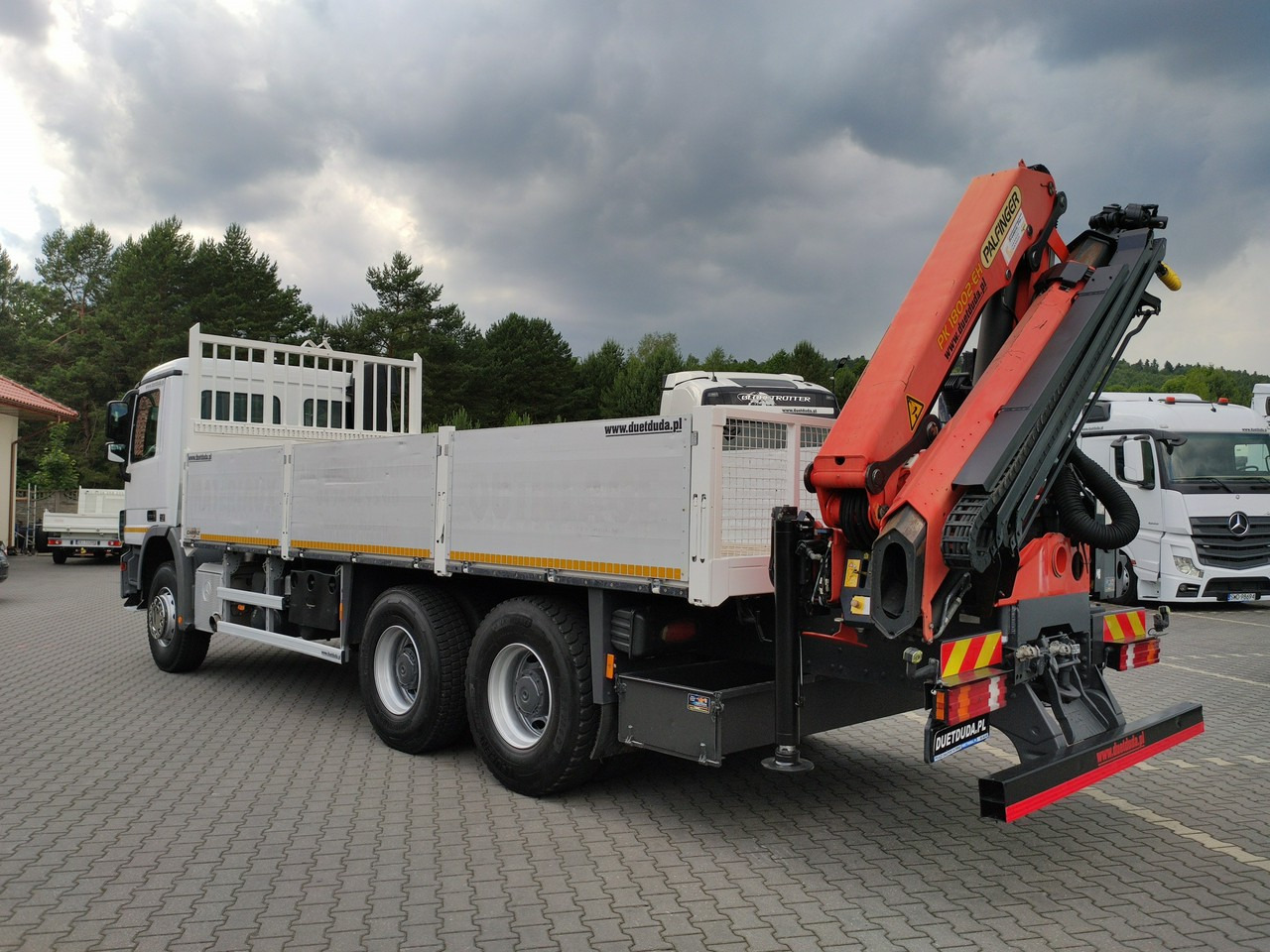 Mercedes Actros 2636 6x4 HDS Palfinger PK 18002-EH Rotato - משאית צד נופל/ שטוחה, משאית מנוף: תמונה 2 Mercedes Actros 2636 6x4 HDS Palfinger PK 18002-EH Rotato - משאית צד נופל/ שטוחה, משאית מנוף: תמונה 2
