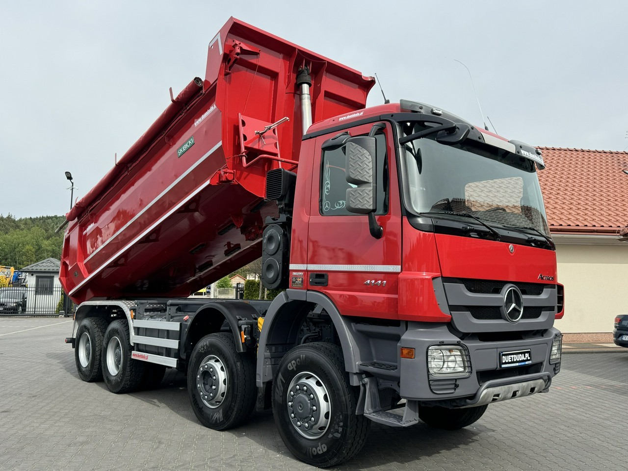 מזהיר Mercedes Actros 4141 8x6 Wywrot SKIBICKI Automat EPS ze Sprzegłem !!!: תמונה 12 מזהיר Mercedes Actros 4141 8x6 Wywrot SKIBICKI Automat EPS ze Sprzegłem !!!: תמונה 12