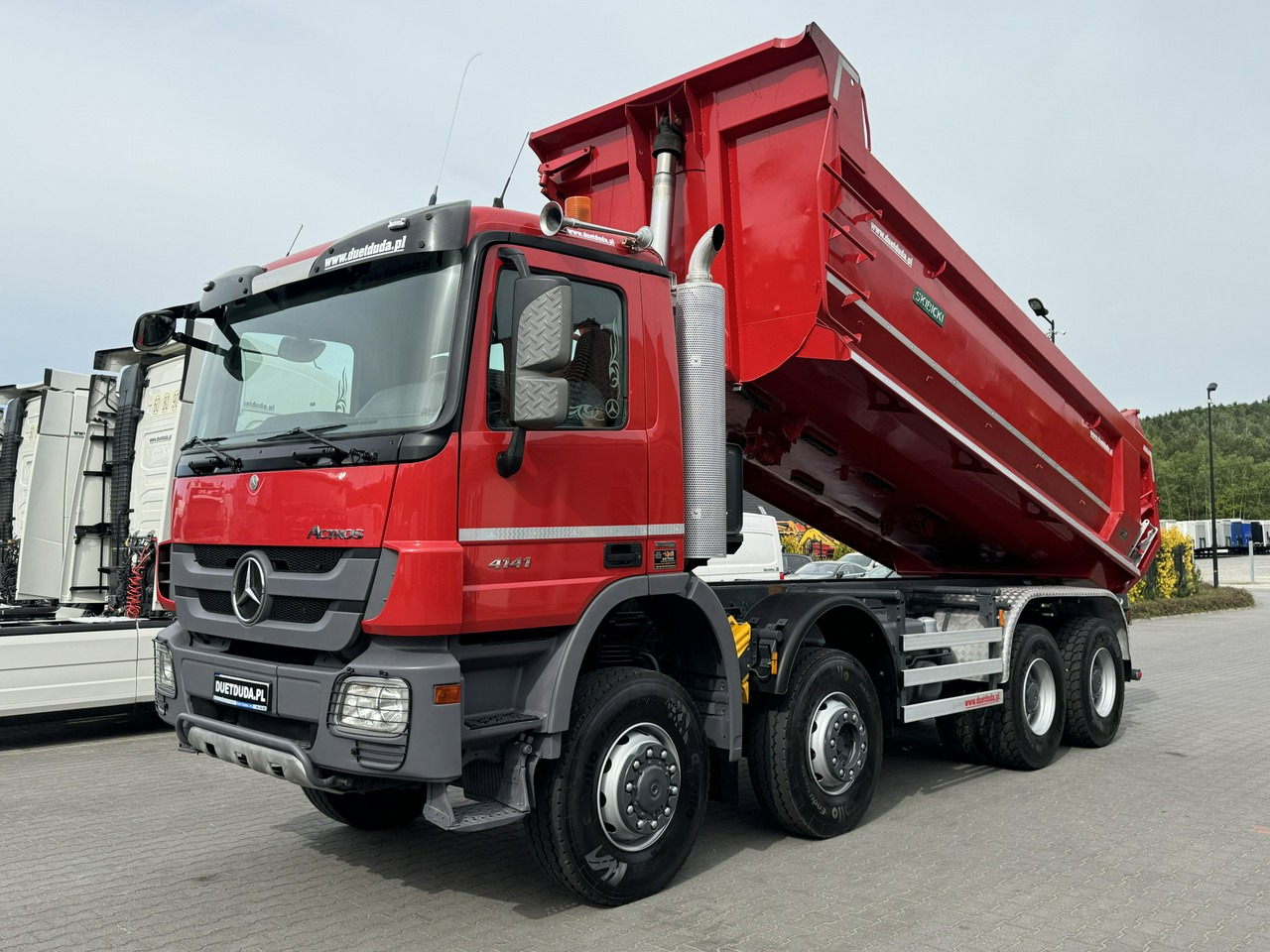 מזהיר Mercedes Actros 4141 8x6 Wywrot SKIBICKI Automat EPS ze Sprzegłem !!!: תמונה 11 מזהיר Mercedes Actros 4141 8x6 Wywrot SKIBICKI Automat EPS ze Sprzegłem !!!: תמונה 11