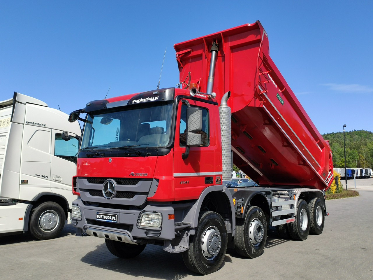 Mercedes Actros 4141 8x6 Wywrot SKIBICKI Automat EPS ze Sprzegłem !!! - מזהיר: תמונה 1 Mercedes Actros 4141 8x6 Wywrot SKIBICKI Automat EPS ze Sprzegłem !!! - מזהיר: תמונה 1