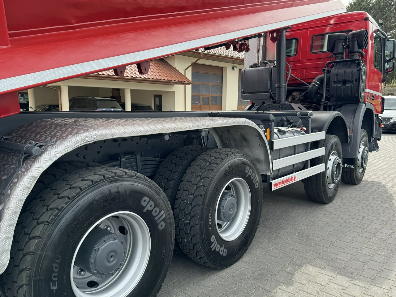 מזהיר Mercedes Actros 4141 8x6 Wywrot SKIBICKI Automat EPS ze Sprzegłem !!!: תמונה 19 מזהיר Mercedes Actros 4141 8x6 Wywrot SKIBICKI Automat EPS ze Sprzegłem !!!: תמונה 19