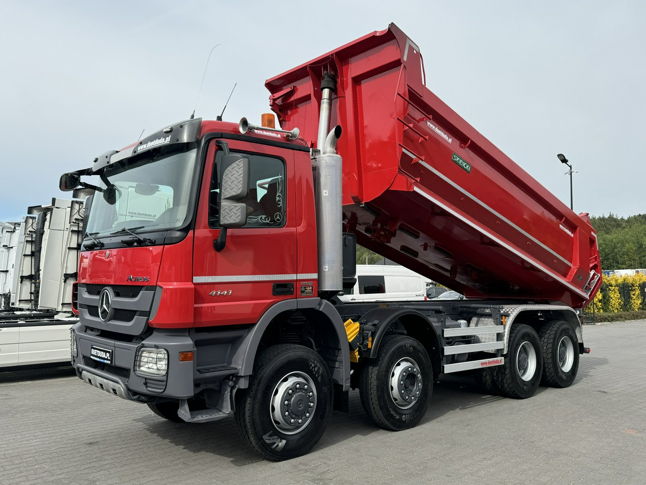מזהיר Mercedes Actros 4141 8x6 Wywrot SKIBICKI Automat EPS ze Sprzegłem !!!: תמונה 13 מזהיר Mercedes Actros 4141 8x6 Wywrot SKIBICKI Automat EPS ze Sprzegłem !!!: תמונה 13