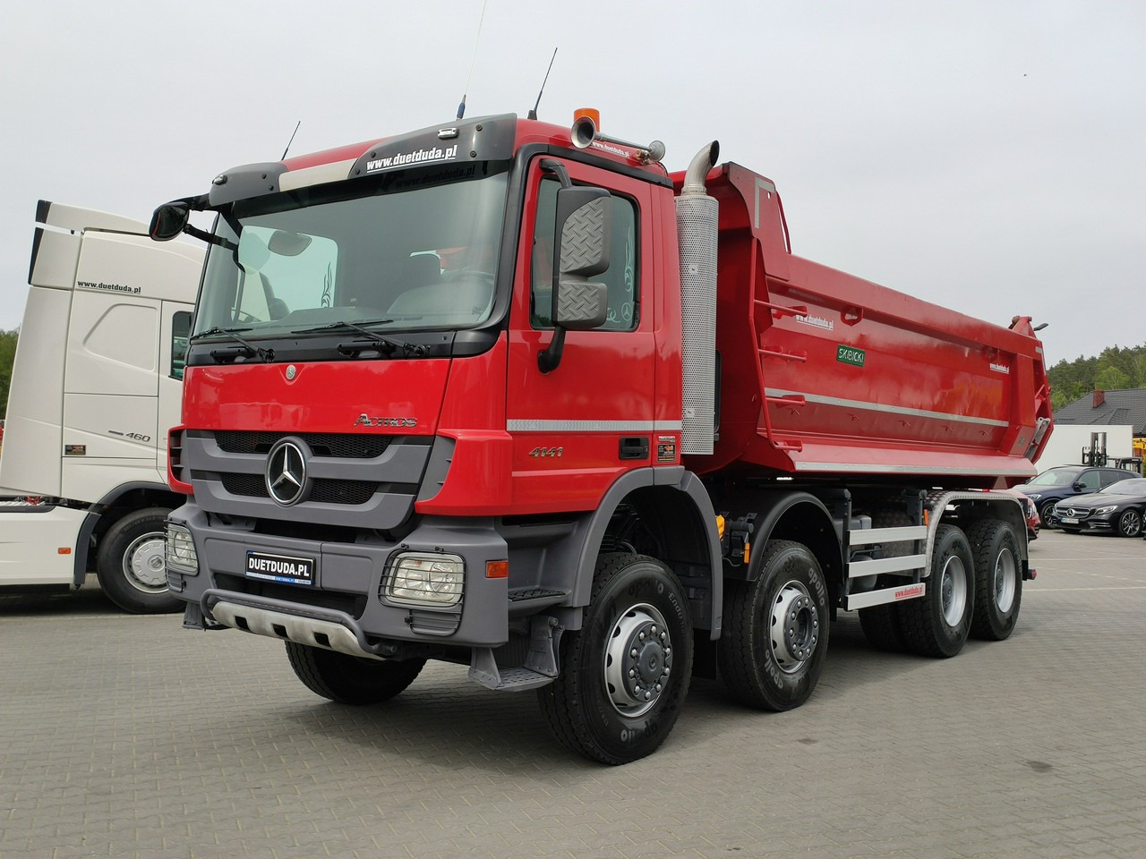 מזהיר Mercedes Actros 4141 8x6 Wywrot SKIBICKI Automat EPS ze Sprzegłem !!!: תמונה 38 מזהיר Mercedes Actros 4141 8x6 Wywrot SKIBICKI Automat EPS ze Sprzegłem !!!: תמונה 38