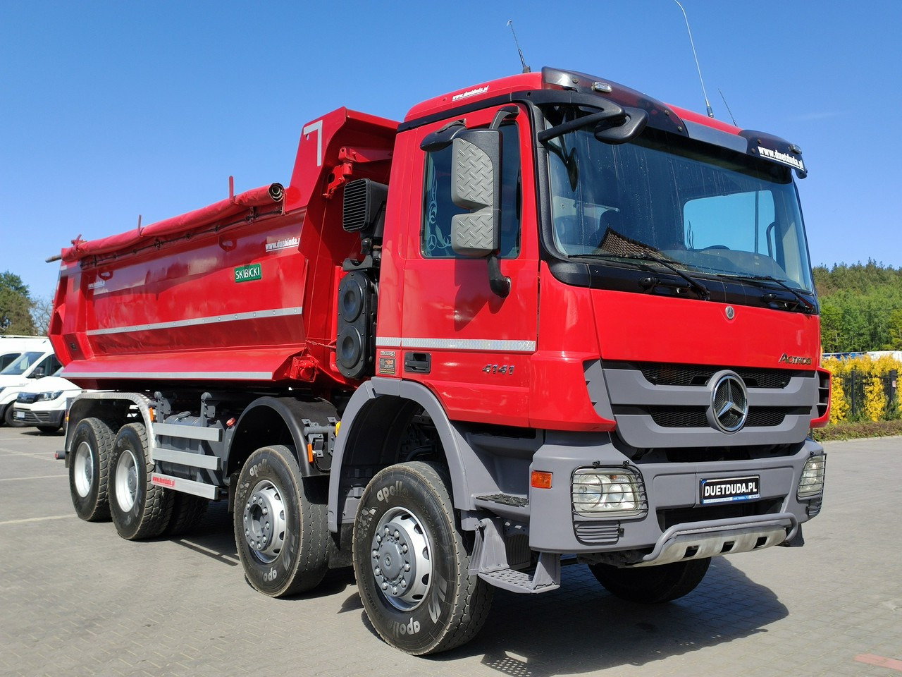 Mercedes Actros 4141 8x6 Wywrot SKIBICKI Automat EPS ze Sprzegłem !!! - מזהיר: תמונה 2 Mercedes Actros 4141 8x6 Wywrot SKIBICKI Automat EPS ze Sprzegłem !!! - מזהיר: תמונה 2