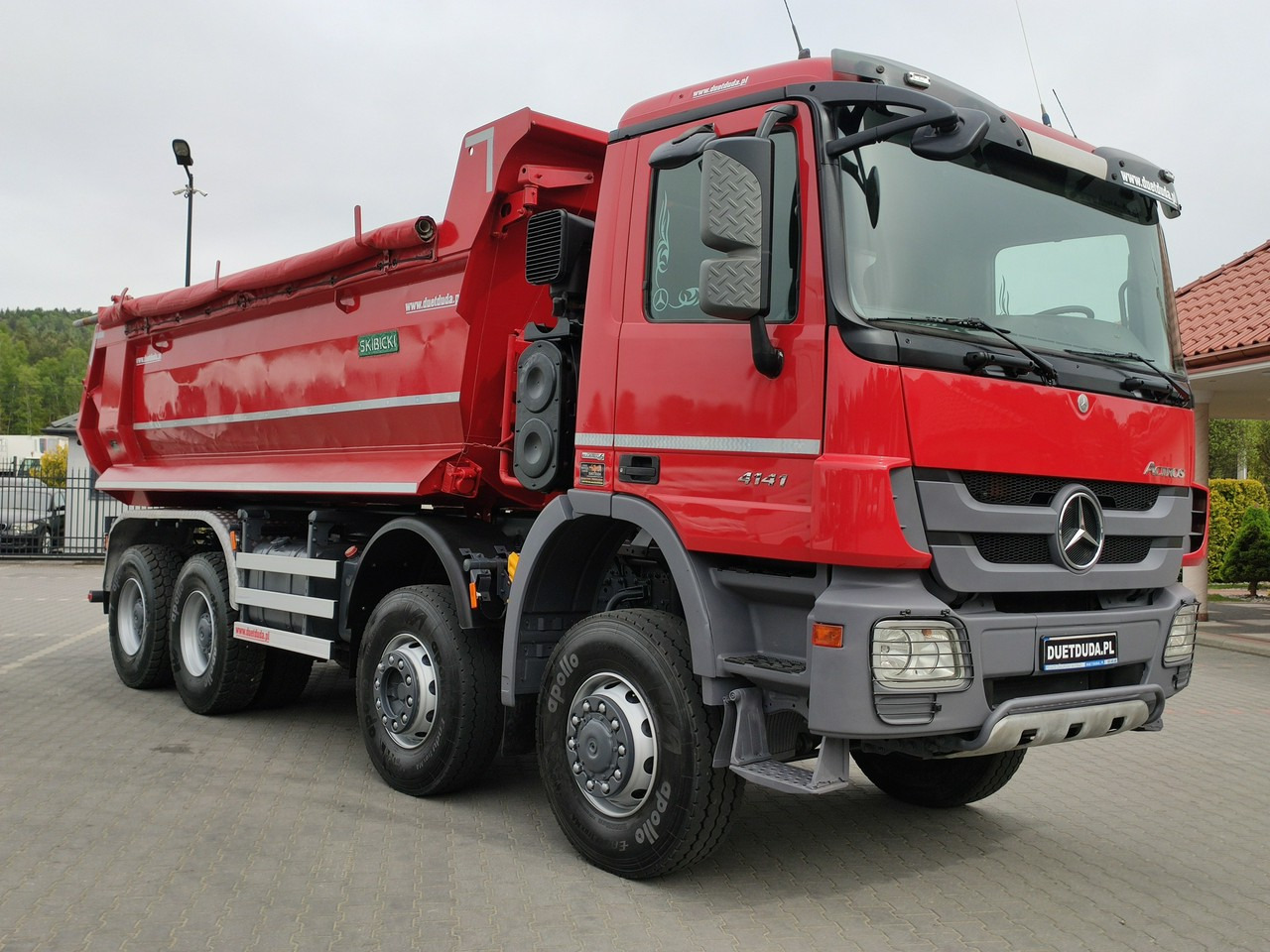מזהיר Mercedes Actros 4141 8x6 Wywrot SKIBICKI Automat EPS ze Sprzegłem !!!: תמונה 23 מזהיר Mercedes Actros 4141 8x6 Wywrot SKIBICKI Automat EPS ze Sprzegłem !!!: תמונה 23