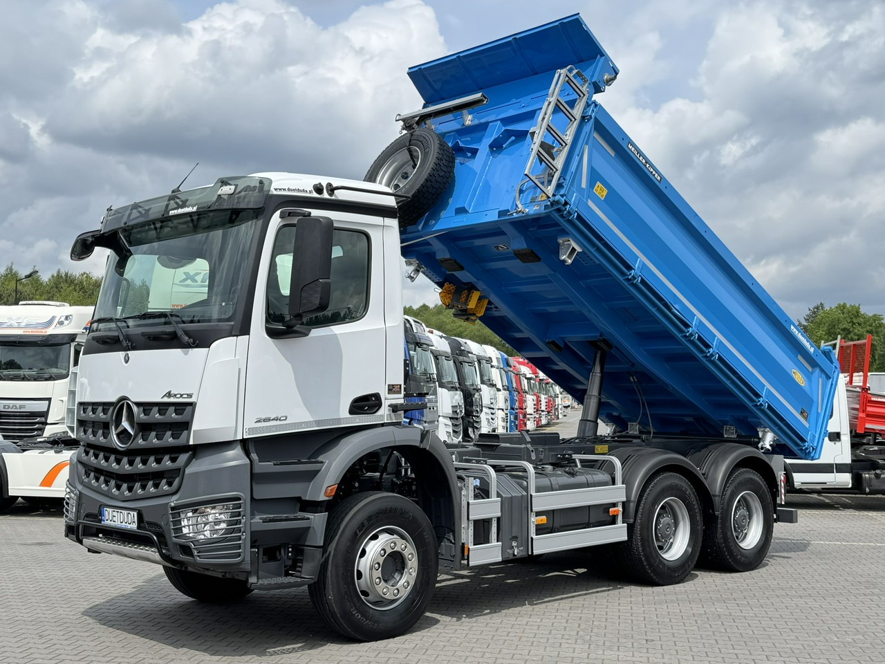 Mercedes Arocs 2640 6x4 3-Stronny Meiller-Kipper Mały Przebieg 99tys/km - מזהיר: תמונה 1 Mercedes Arocs 2640 6x4 3-Stronny Meiller-Kipper Mały Przebieg 99tys/km - מזהיר: תמונה 1