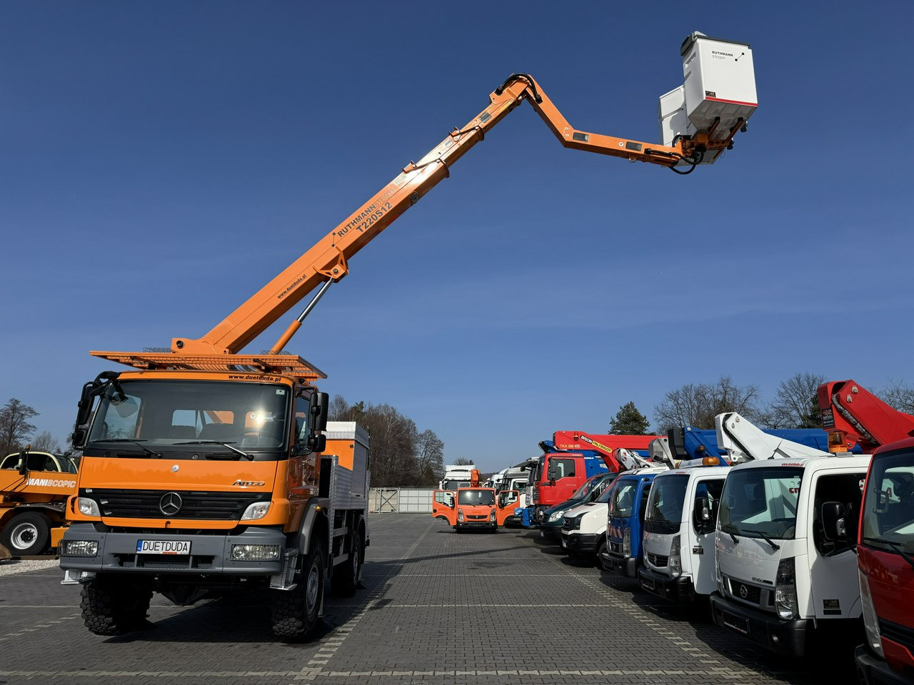 Mercedes Atego 1324 4x4 Zwyżka RUTHMANN STEIGER T220S12 Podnośnik Koszowy - פלטפורמה אווירית מותקנת על משאית: תמונה 3 Mercedes Atego 1324 4x4 Zwyżka RUTHMANN STEIGER T220S12 Podnośnik Koszowy - פלטפורמה אווירית מותקנת על משאית: תמונה 3
