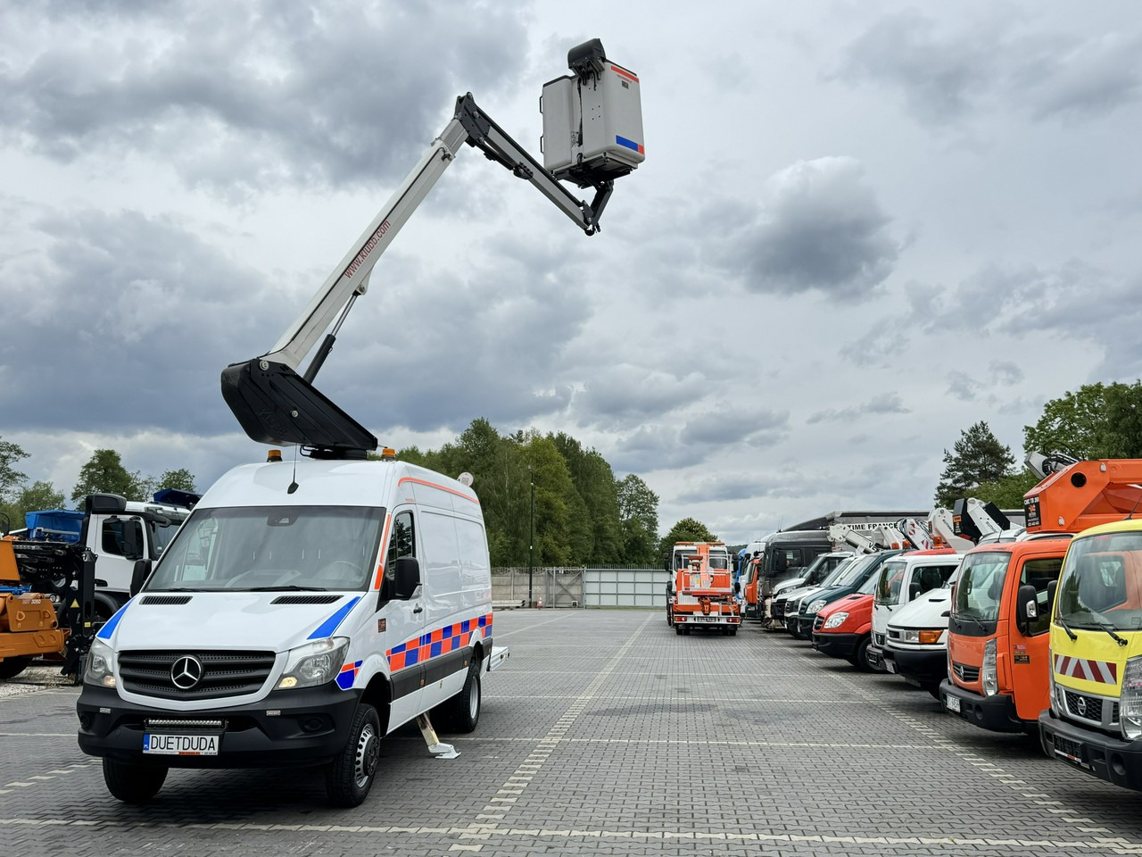 Mercedes Sprinter Zwyżka Podnośnik Koszowy KLUBB K42P UDT WUMAG GSR - פלטפורמה אווירית מותקנת על משאית: תמונה 4 Mercedes Sprinter Zwyżka Podnośnik Koszowy KLUBB K42P UDT WUMAG GSR - פלטפורמה אווירית מותקנת על משאית: תמונה 4