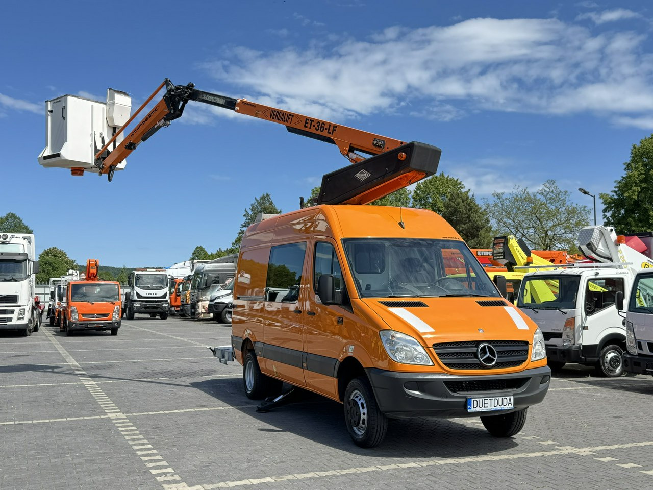 Mercedes Sprinter Zwyżka Podnośnik Koszowy VERSALIFT KLUBB ET-36-LF UDT - פלטפורמה אווירית מותקנת על משאית: תמונה 3 Mercedes Sprinter Zwyżka Podnośnik Koszowy VERSALIFT KLUBB ET-36-LF UDT - פלטפורמה אווירית מותקנת על משאית: תמונה 3