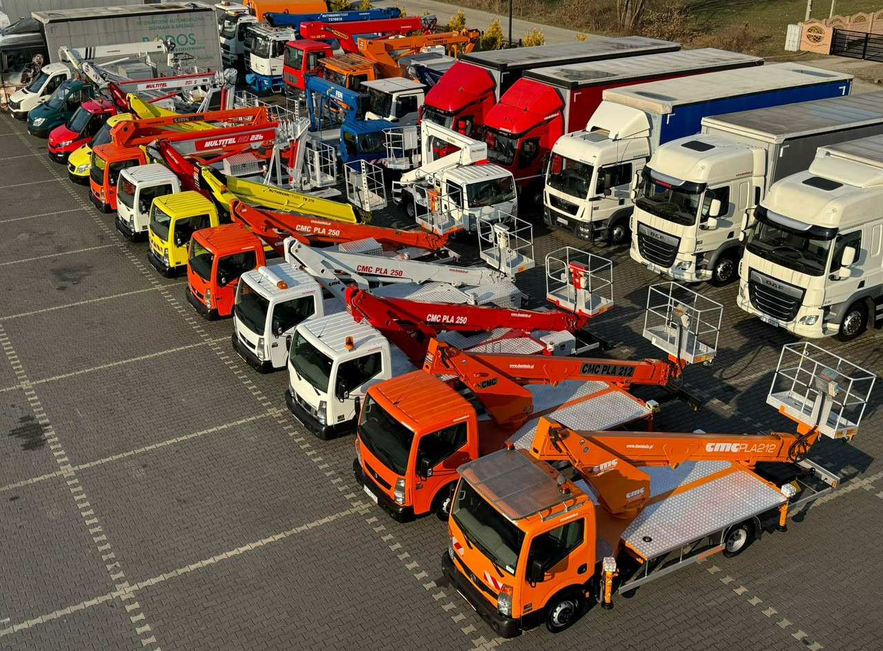 Nissan Cabstar - פלטפורמה אווירית מותקנת על משאית: תמונה 1 Nissan Cabstar - פלטפורמה אווירית מותקנת על משאית: תמונה 1