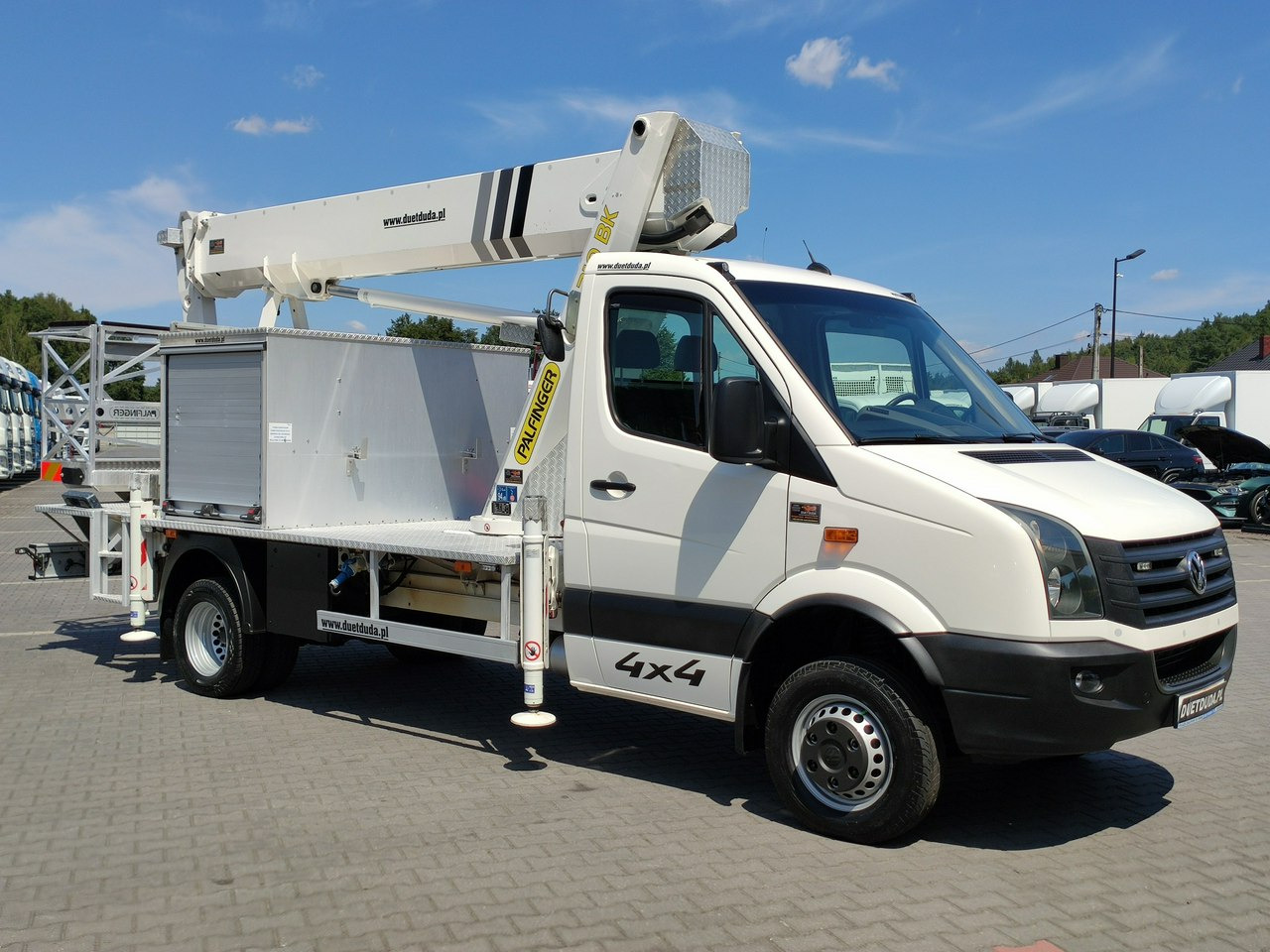 Volkswagen Crafter - פלטפורמה אווירית מותקנת על משאית: תמונה 4 Volkswagen Crafter - פלטפורמה אווירית מותקנת על משאית: תמונה 4