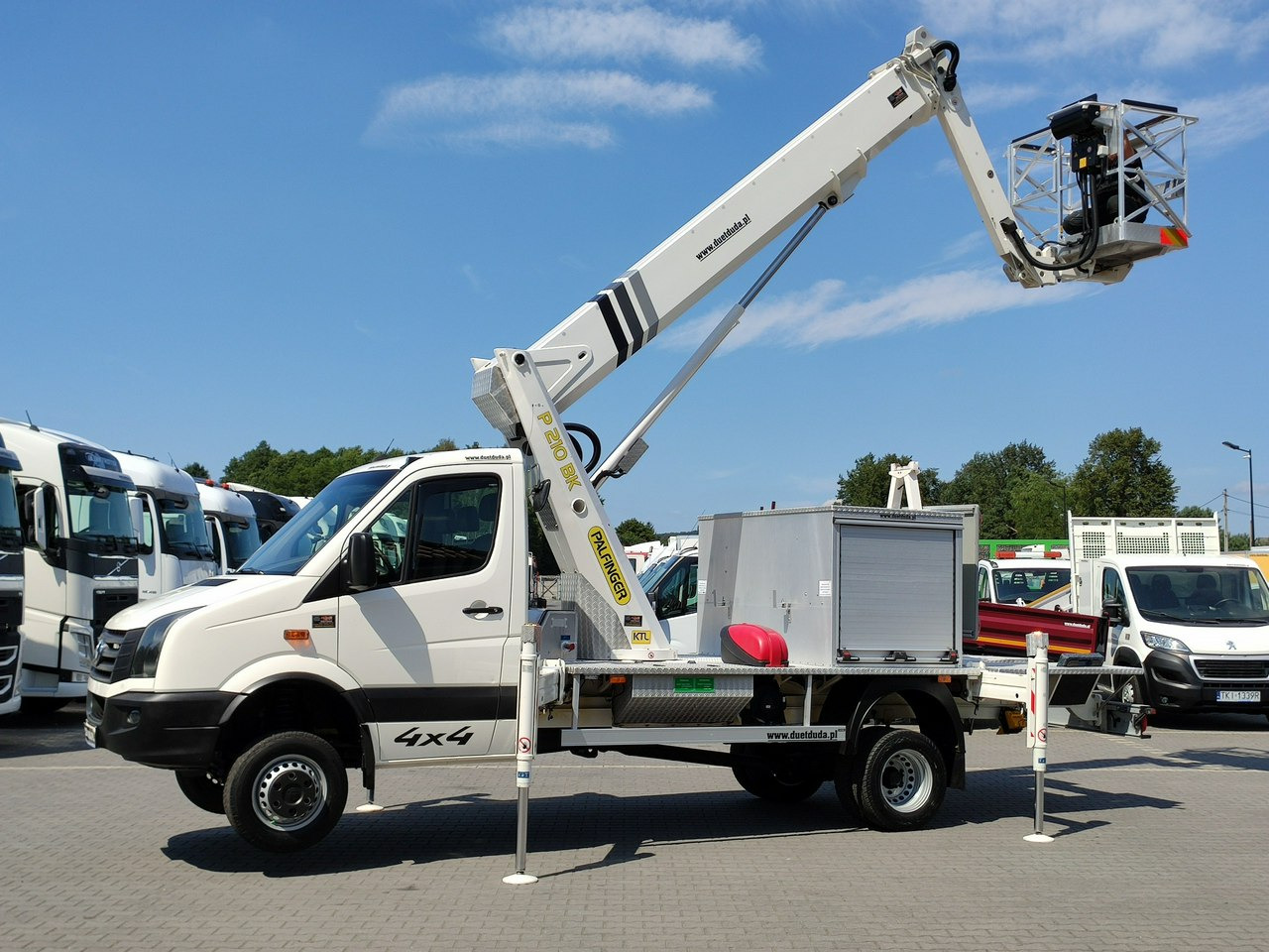Volkswagen Crafter - פלטפורמה אווירית מותקנת על משאית: תמונה 2 Volkswagen Crafter - פלטפורמה אווירית מותקנת על משאית: תמונה 2
