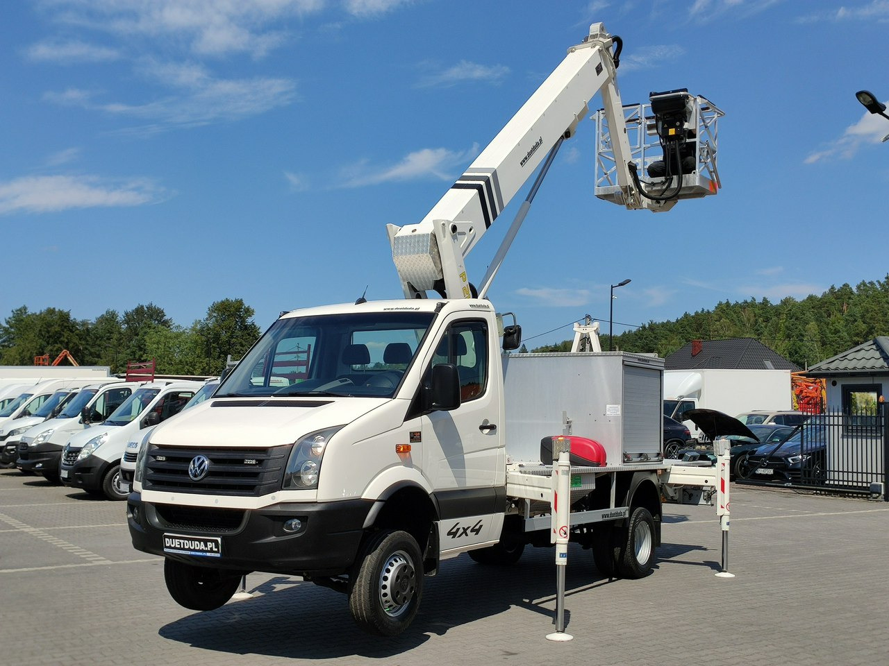 Volkswagen Crafter - פלטפורמה אווירית מותקנת על משאית: תמונה 5 Volkswagen Crafter - פלטפורמה אווירית מותקנת על משאית: תמונה 5