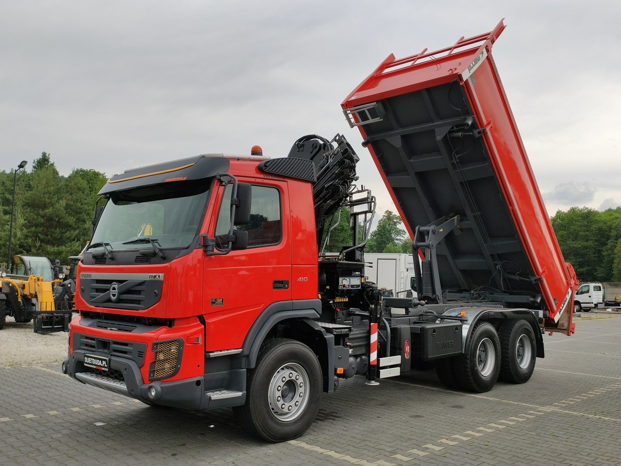 Volvo FMX 410 6x4 13L HDS Radiowy Hydroburta - מזהיר, משאית מנוף: תמונה 3 Volvo FMX 410 6x4 13L HDS Radiowy Hydroburta - מזהיר, משאית מנוף: תמונה 3