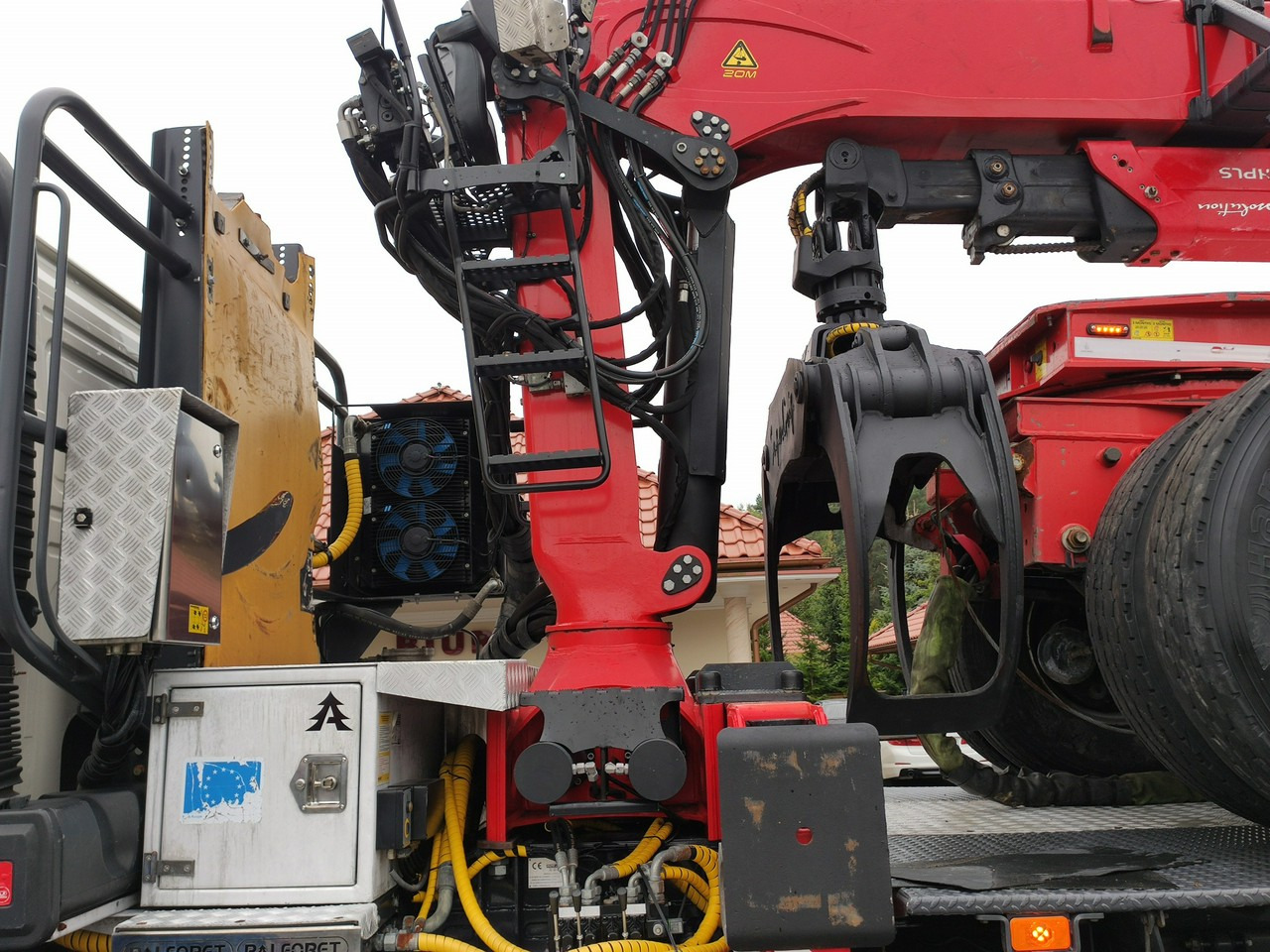 משאית עץ Volvo FMX 540 6x4 RETARDER PALFORET EPSILON S300L Do Drewna: תמונה 45