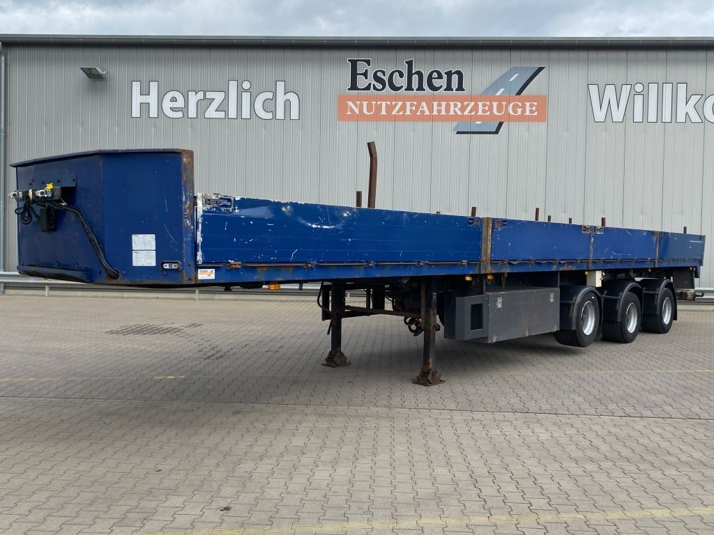 Janzen | ausziehbar*2+3 Achse gelenkt*Luft-Lift - סמיטריילר צד נופל/ שטוח: תמונה 1 Janzen | ausziehbar*2+3 Achse gelenkt*Luft-Lift - סמיטריילר צד נופל/ שטוח: תמונה 1