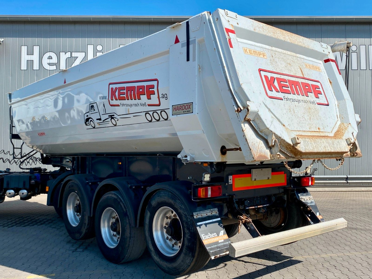 Kempf SKM 35/3 | Stahl 27m³*1+3.Achse liftbar*BPW*EBS - סמיטריילר עם מזהיר: תמונה 3 Kempf SKM 35/3 | Stahl 27m³*1+3.Achse liftbar*BPW*EBS - סמיטריילר עם מזהיר: תמונה 3