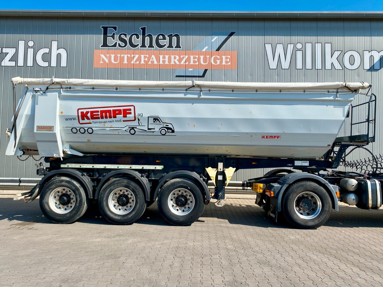 Kempf SKM 35/3 | Stahl 27m³*1+3.Achse liftbar*BPW*EBS - סמיטריילר עם מזהיר: תמונה 5 Kempf SKM 35/3 | Stahl 27m³*1+3.Achse liftbar*BPW*EBS - סמיטריילר עם מזהיר: תמונה 5