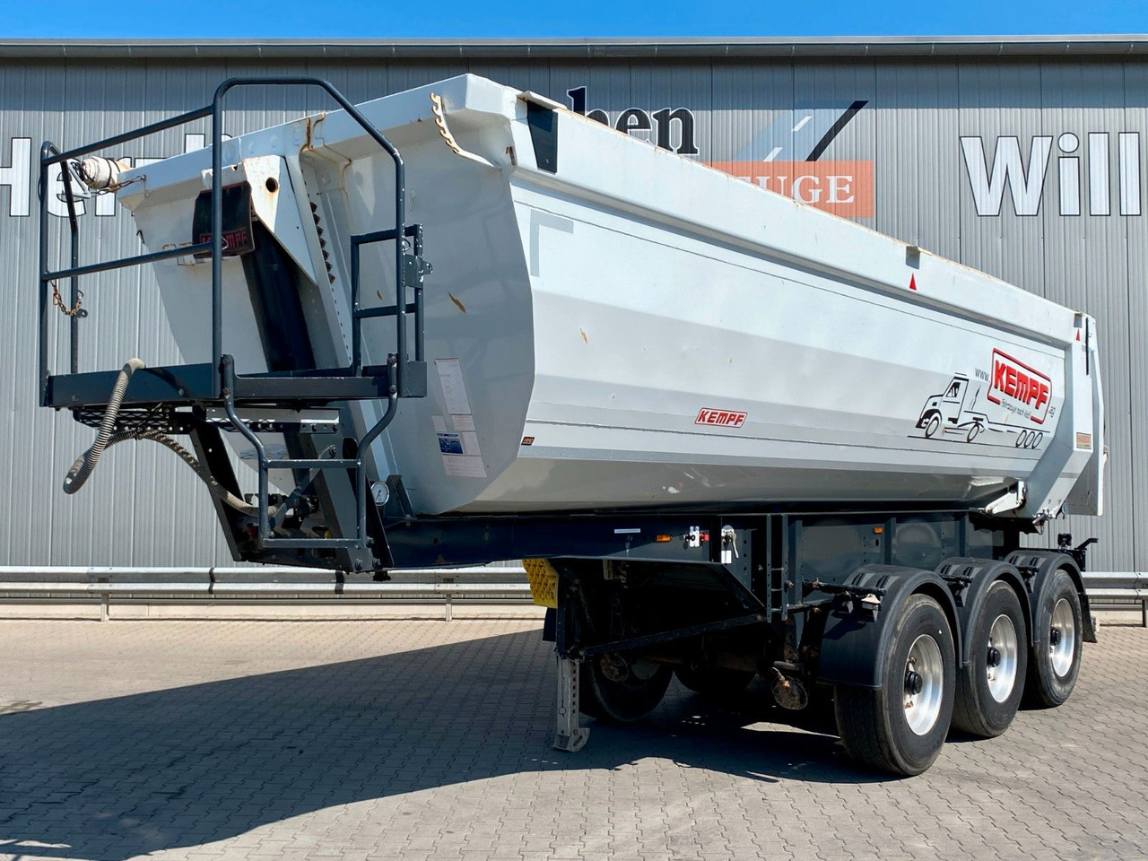 Kempf SKM 35/3 | Stahl 27m³*1+3.Achse liftbar*BPW*EBS - סמיטריילר עם מזהיר: תמונה 1 Kempf SKM 35/3 | Stahl 27m³*1+3.Achse liftbar*BPW*EBS - סמיטריילר עם מזהיר: תמונה 1