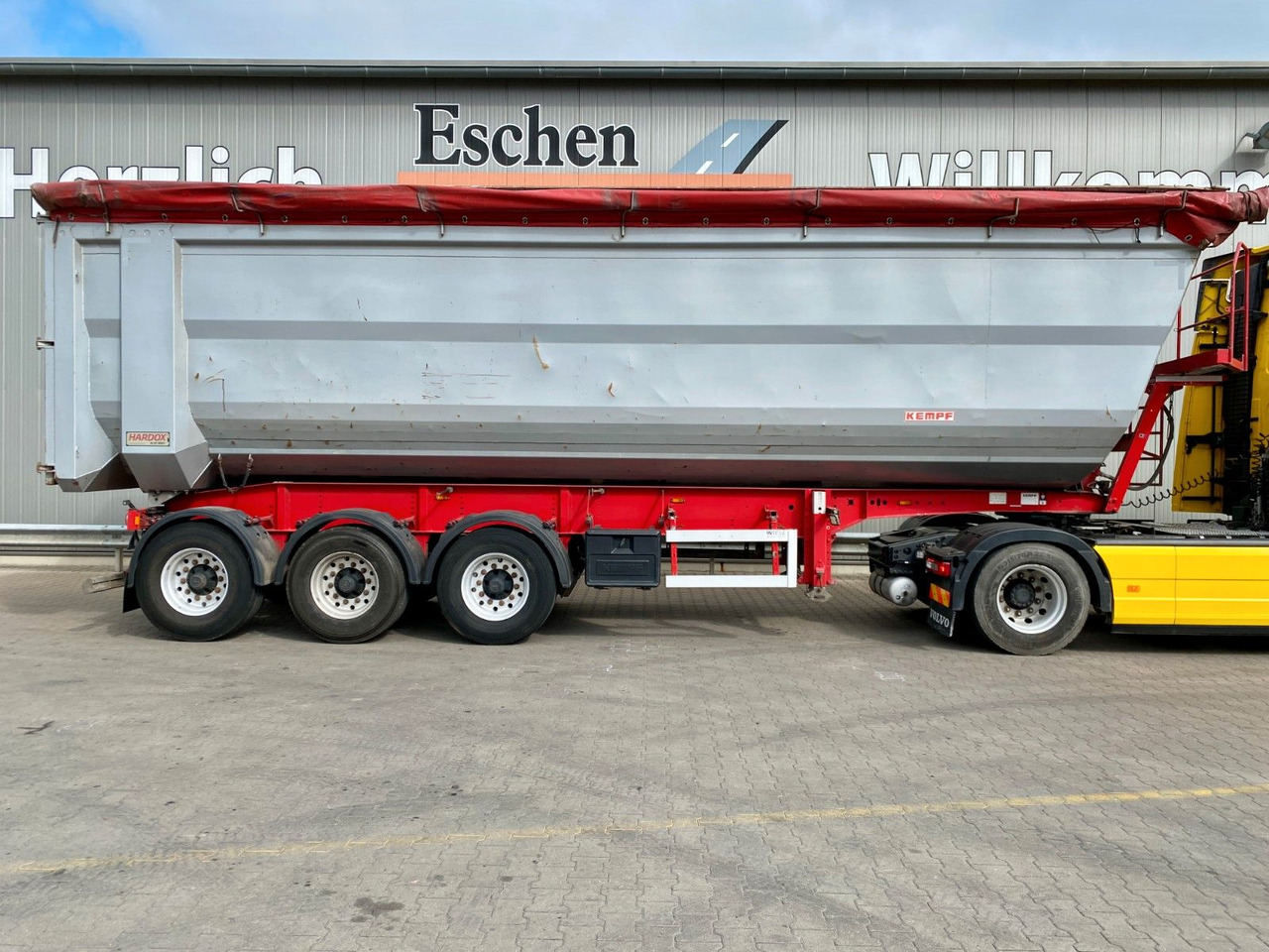 Kempf SKM 35/3 | Stahl 48m³*Getreideschieber*Lift*BPW - סמיטריילר עם מזהיר: תמונה 5 Kempf SKM 35/3 | Stahl 48m³*Getreideschieber*Lift*BPW - סמיטריילר עם מזהיר: תמונה 5