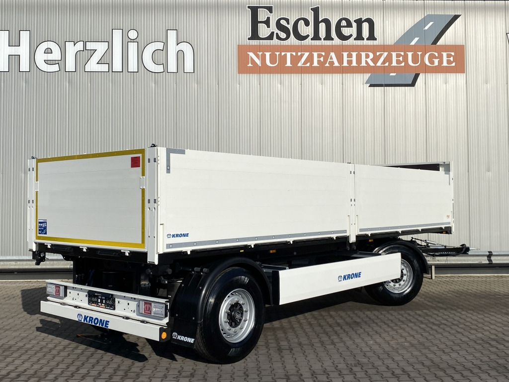 Krone AZP 18 / Laderaumlänge: ca. 6.900 mm // KW: 32 Werlte - קרון נגרר צד נופל/ שטוח: תמונה 4 Krone AZP 18 / Laderaumlänge: ca. 6.900 mm // KW: 32 Werlte - קרון נגרר צד נופל/ שטוח: תמונה 4