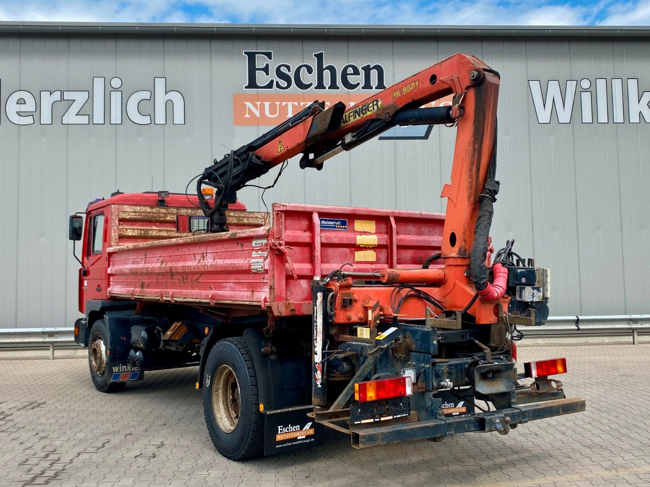 MAN 18.285 MC | Palfinger PK 9501*Blatt*2x AHK+Oel - מזהיר, משאית מנוף: תמונה 4 MAN 18.285 MC | Palfinger PK 9501*Blatt*2x AHK+Oel - מזהיר, משאית מנוף: תמונה 4