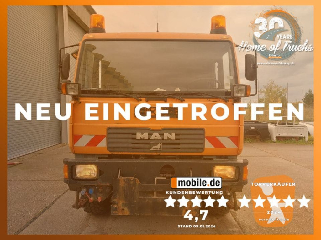 MAN LE 8.220 4x4 / Kran - מזהיר, משאית מנוף: תמונה 1 MAN LE 8.220 4x4 / Kran - מזהיר, משאית מנוף: תמונה 1