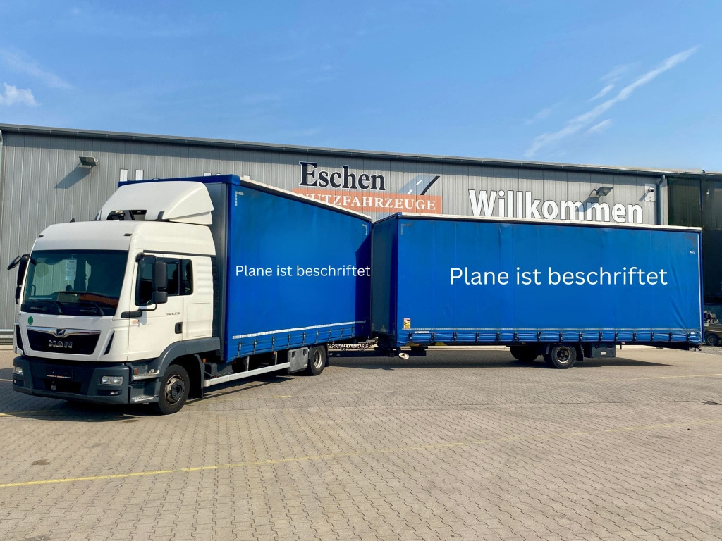 MAN TGL 12.250 4x2 BL - משאית וילונות צד: תמונה 1 MAN TGL 12.250 4x2 BL - משאית וילונות צד: תמונה 1