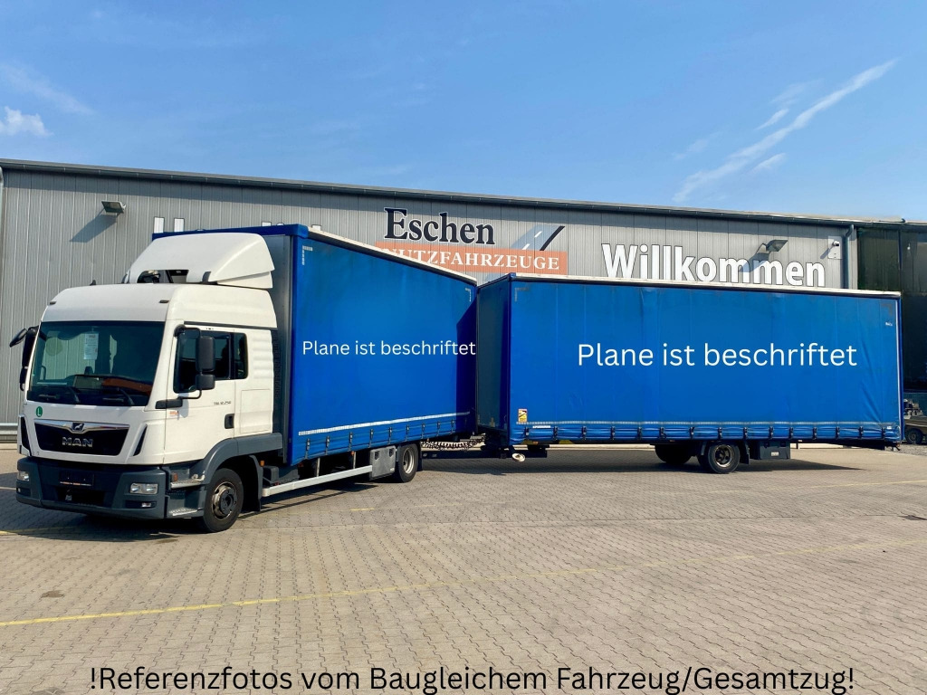 MAN TGL 12.250 4x2 BL - משאית וילונות צד: תמונה 1 MAN TGL 12.250 4x2 BL - משאית וילונות צד: תמונה 1