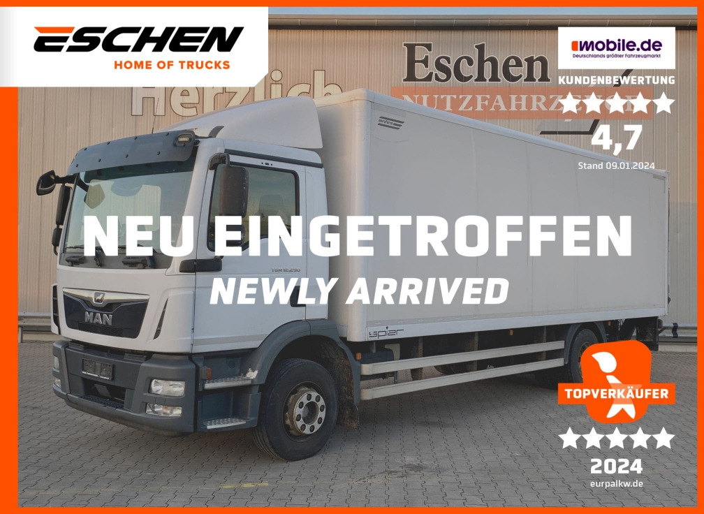 MAN TGM 12.290 4x2 BL / Palfinger LBW - משאית תיבה: תמונה 1 MAN TGM 12.290 4x2 BL / Palfinger LBW - משאית תיבה: תמונה 1