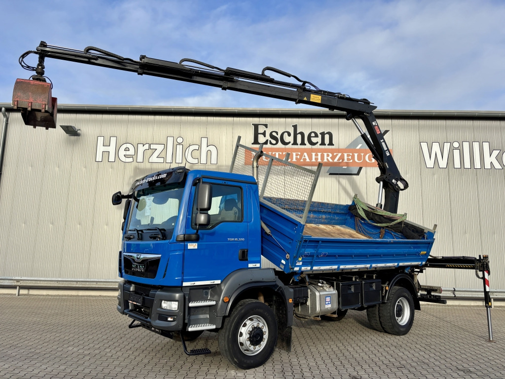 MAN TGM 18.320 4x4 BB / HIAB X-HIDUO-Kran - מזהיר, משאית מנוף: תמונה 1 MAN TGM 18.320 4x4 BB / HIAB X-HIDUO-Kran - מזהיר, משאית מנוף: תמונה 1