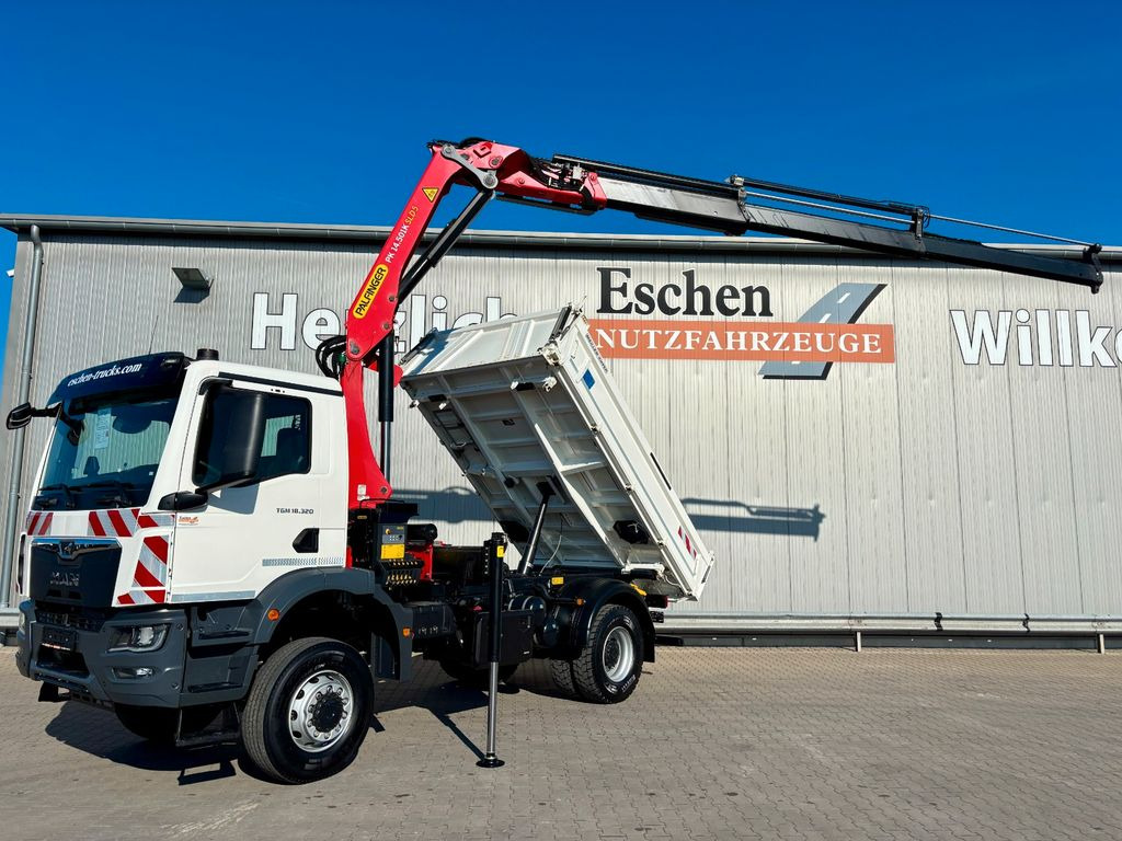 MAN TGM 18.320 4x4BB MEILLER*Palfinger PK 14.501 - מזהיר, משאית מנוף: תמונה 1 MAN TGM 18.320 4x4BB MEILLER*Palfinger PK 14.501 - מזהיר, משאית מנוף: תמונה 1
