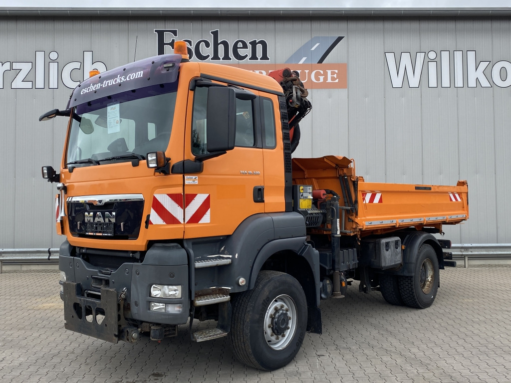MAN TGS 18.320 4x4 BL / Kran - מזהיר, משאית מנוף: תמונה 1 MAN TGS 18.320 4x4 BL / Kran - מזהיר, משאית מנוף: תמונה 1