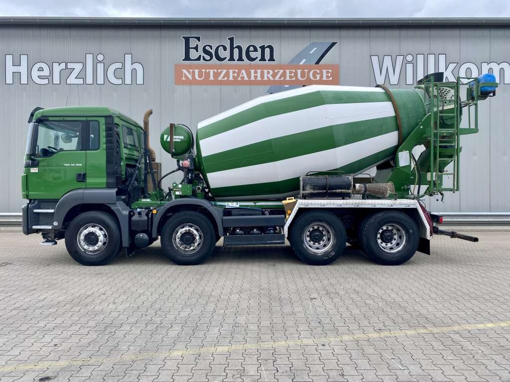 MAN TGS 32.360 8x4 BB / 9 m³ Stetter-Aufbau - משאית מערבלת בטון: תמונה 2 MAN TGS 32.360 8x4 BB / 9 m³ Stetter-Aufbau - משאית מערבלת בטון: תמונה 2