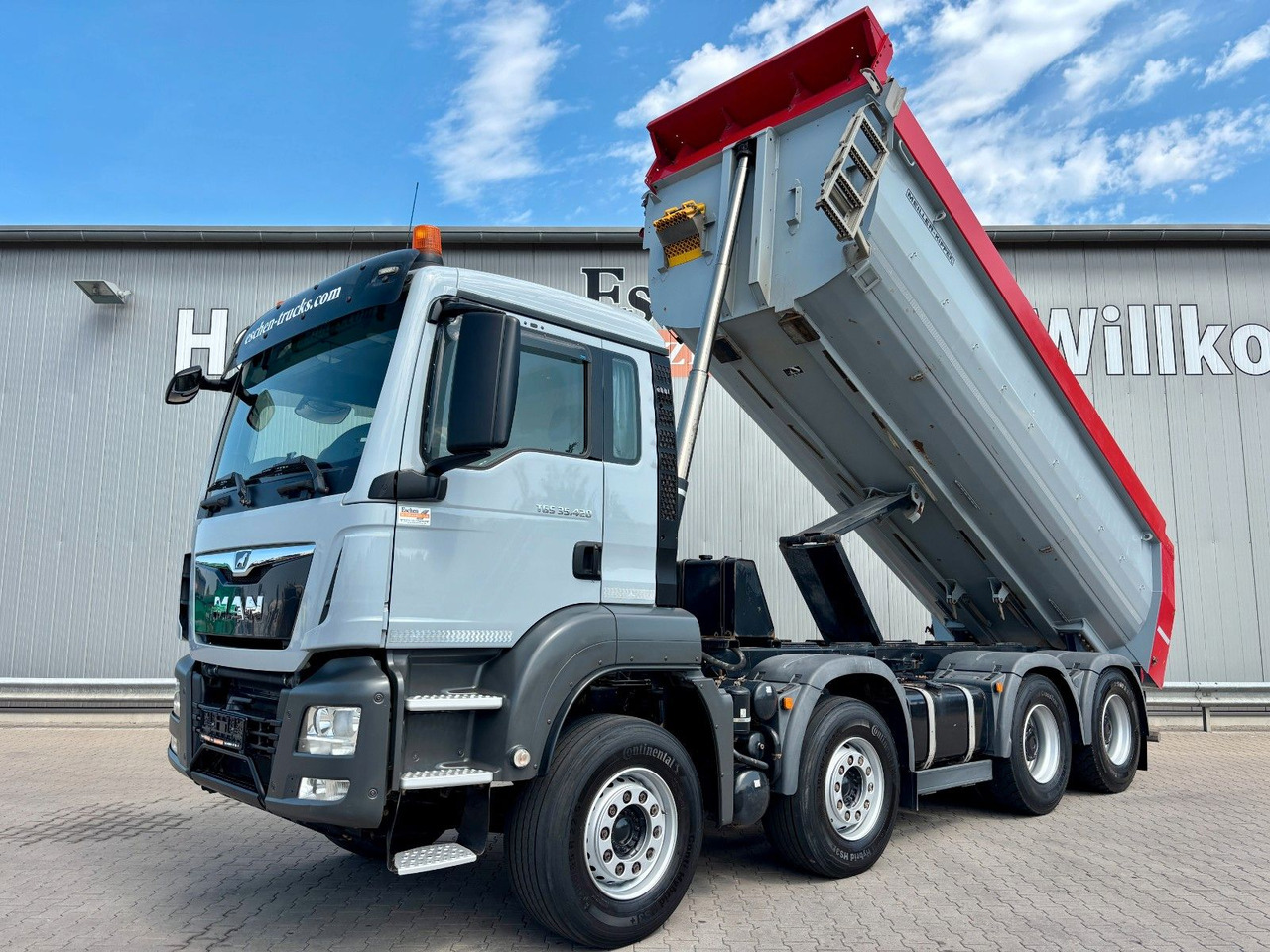 MAN TGS 35.420 8x4 BL | MEILLER*Rollplane*Navi*Klima - משאית דילוג העמסה: תמונה 2 MAN TGS 35.420 8x4 BL | MEILLER*Rollplane*Navi*Klima - משאית דילוג העמסה: תמונה 2