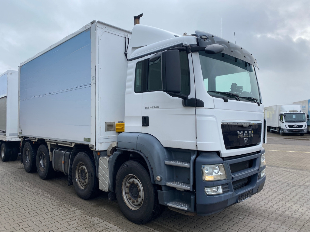 MAN TGS 41.540 8x4 BB Eichfahrzeug - משאית תיבה: תמונה 2 MAN TGS 41.540 8x4 BB Eichfahrzeug - משאית תיבה: תמונה 2