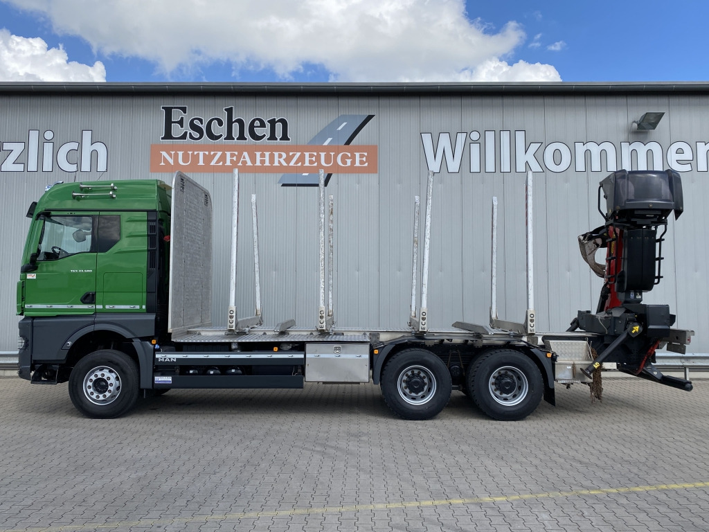 MAN TGX 33.580 6x4 BB Kurzholzaufbau / Kran - משאית עץ, משאית מנוף: תמונה 2 MAN TGX 33.580 6x4 BB Kurzholzaufbau / Kran - משאית עץ, משאית מנוף: תמונה 2
